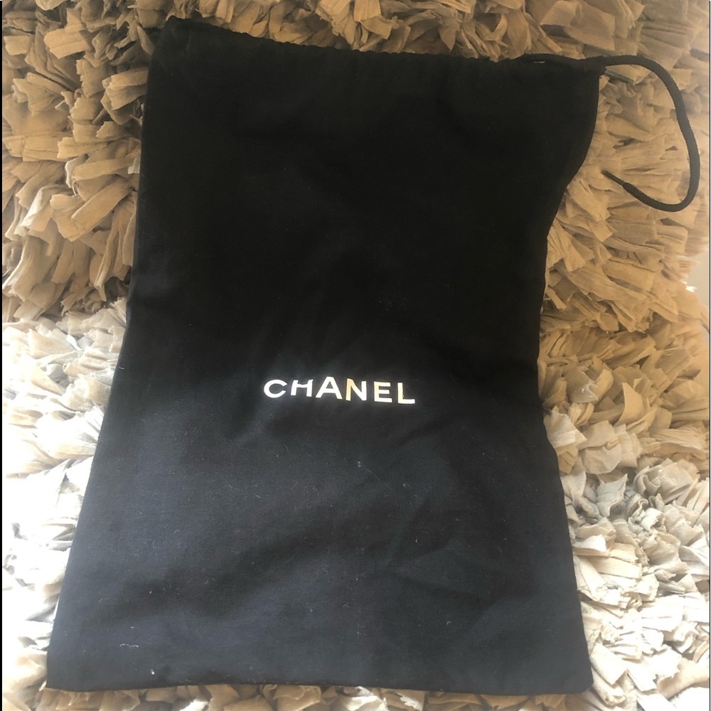 cHaNeL 💫 Drawstring Dust Bag Shoe Bag Travel Bag Dustbag Tie Storage